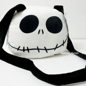 Disney Jack Skellington Shoulder Bag Plush Purse